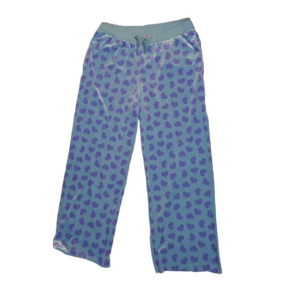 SUGAR THRILLZ‎ velveteen berry loyal maneater velour track pant XL